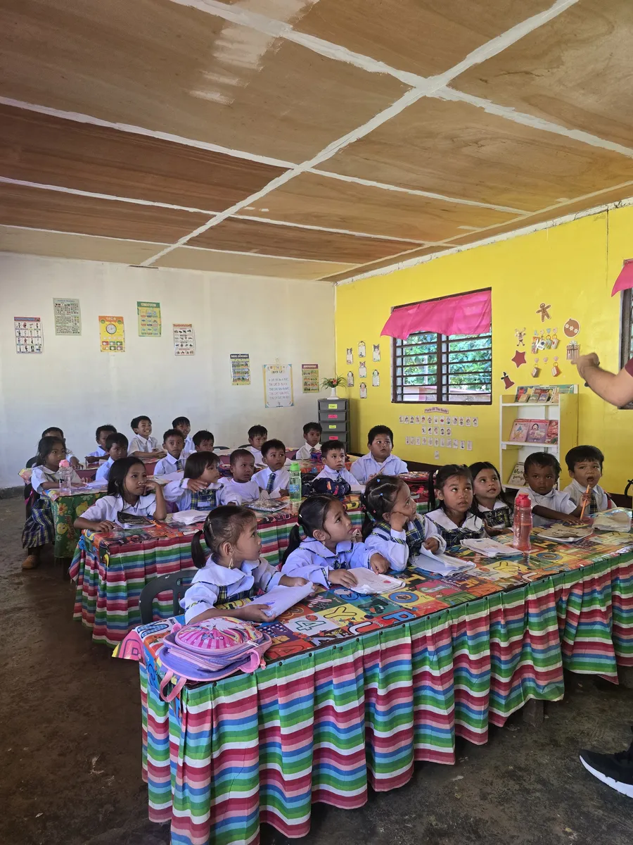A colorful AHA classroom