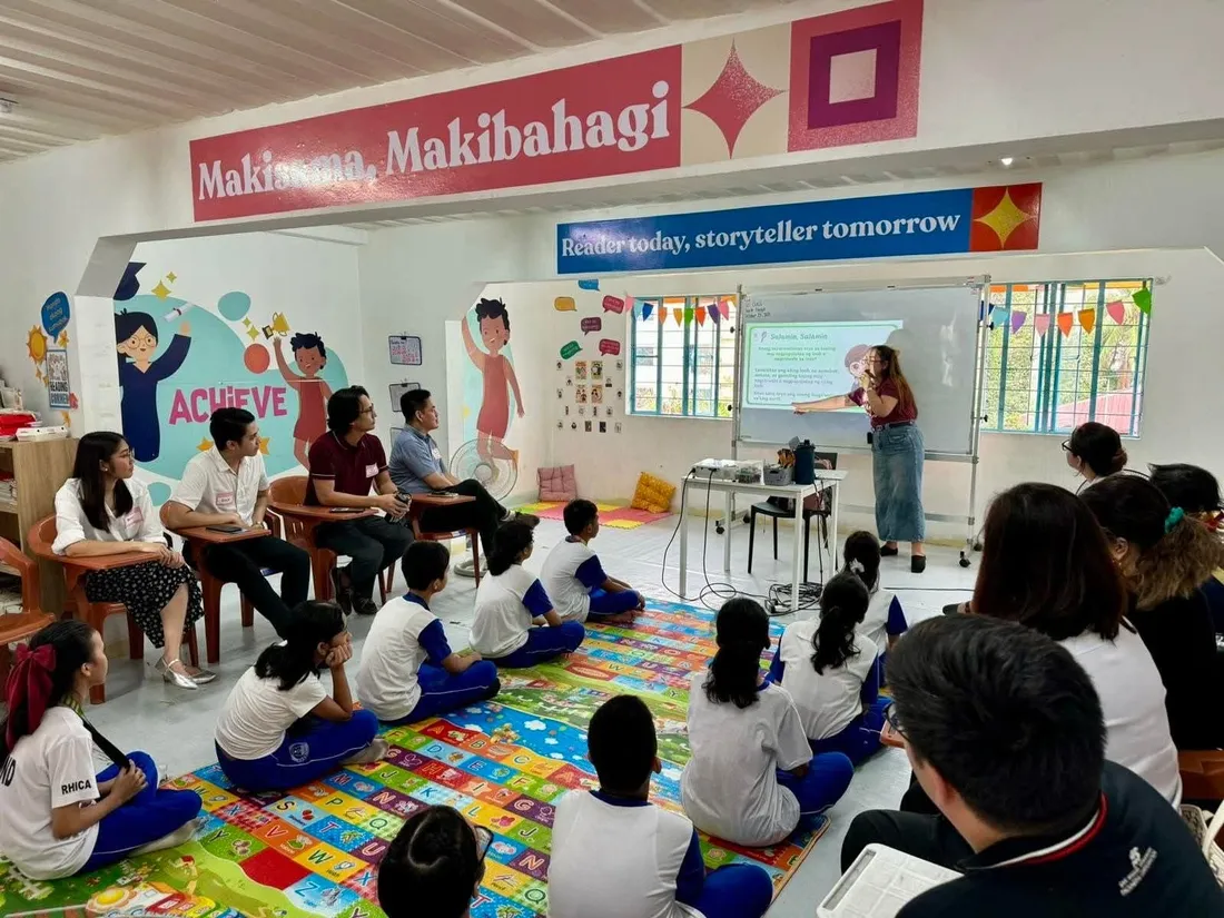 AHA students learning